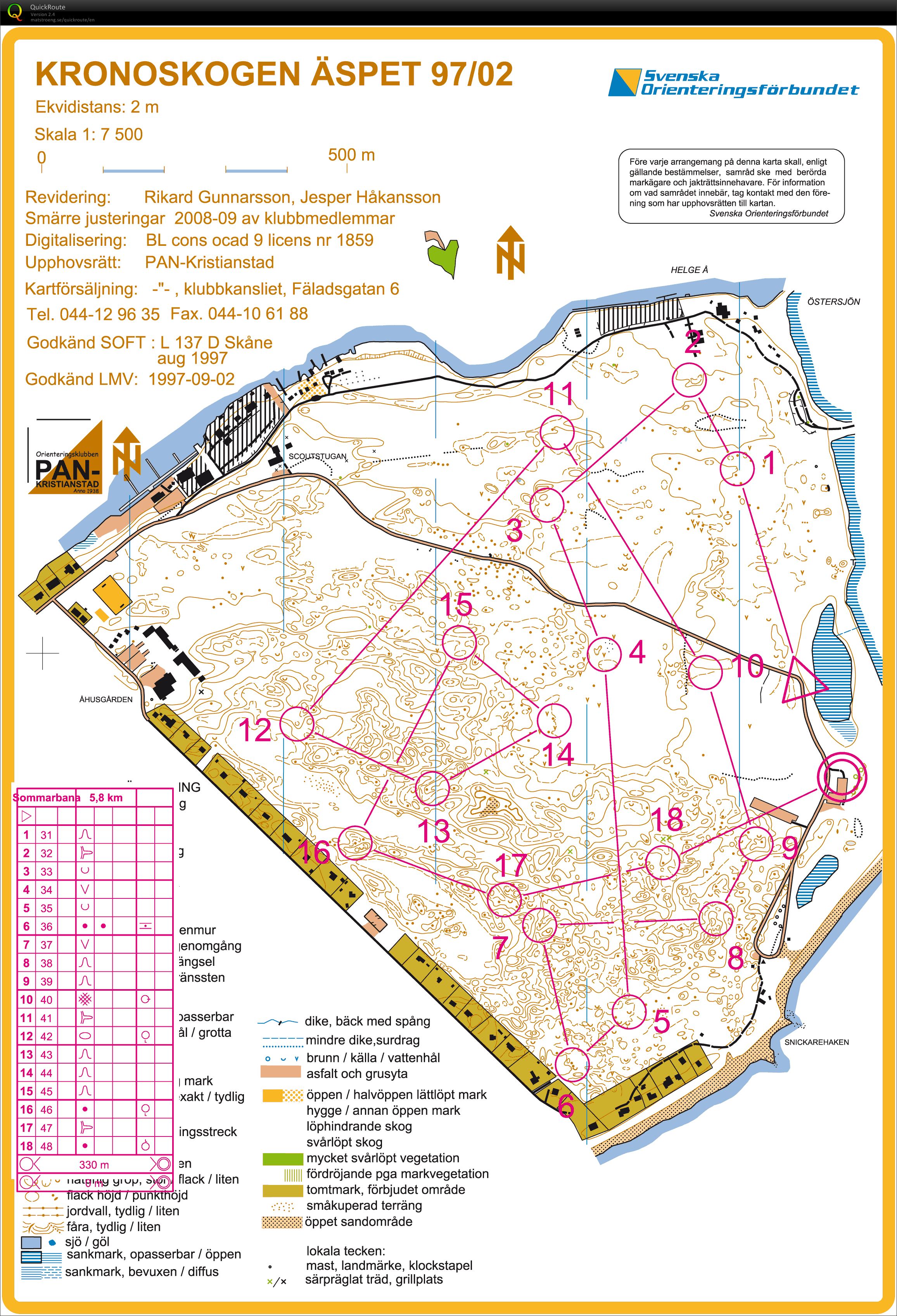 Juleboda Open - Brown map (15/07/2012)