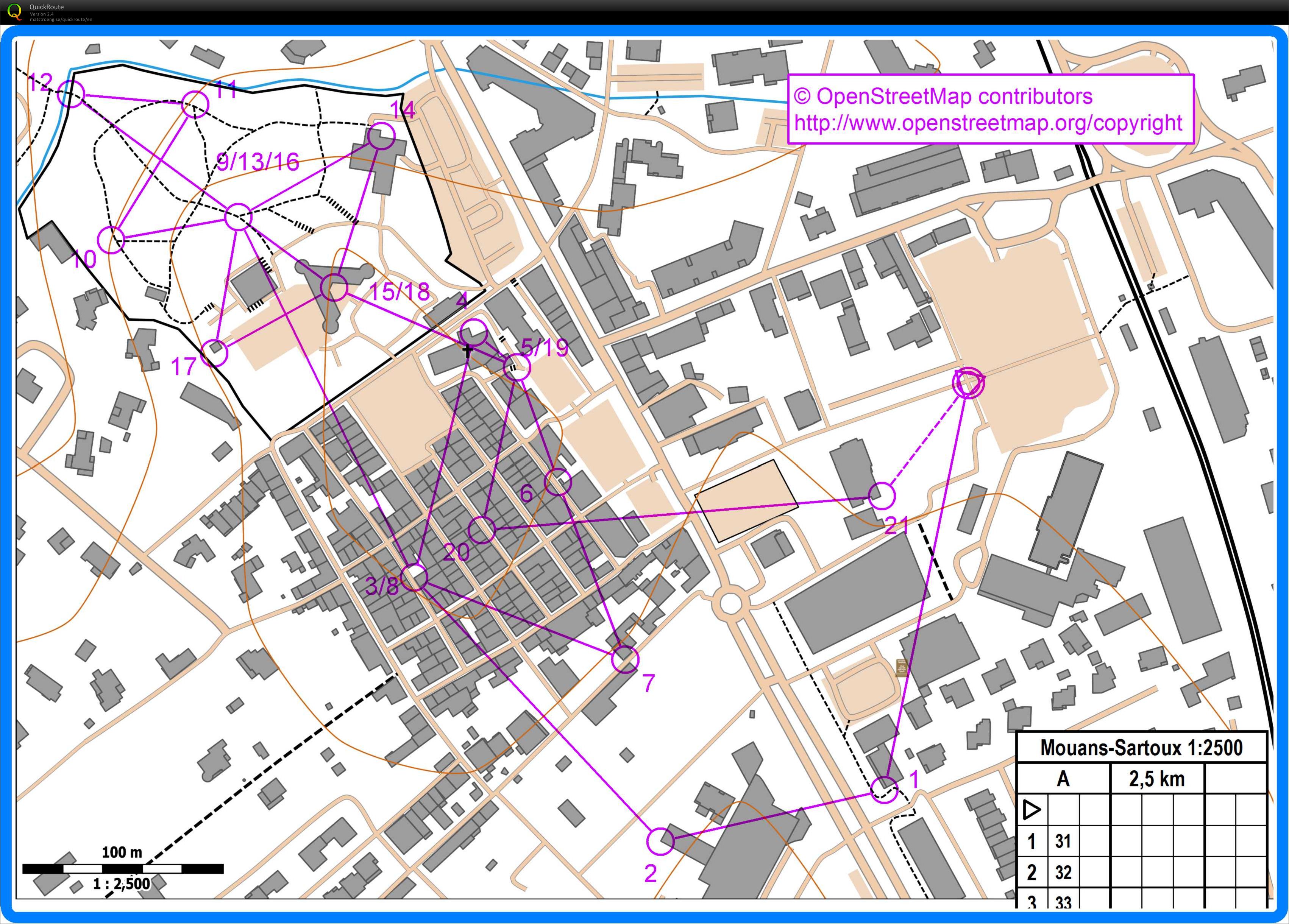 Mouans-Sartoux running (2012-11-22)