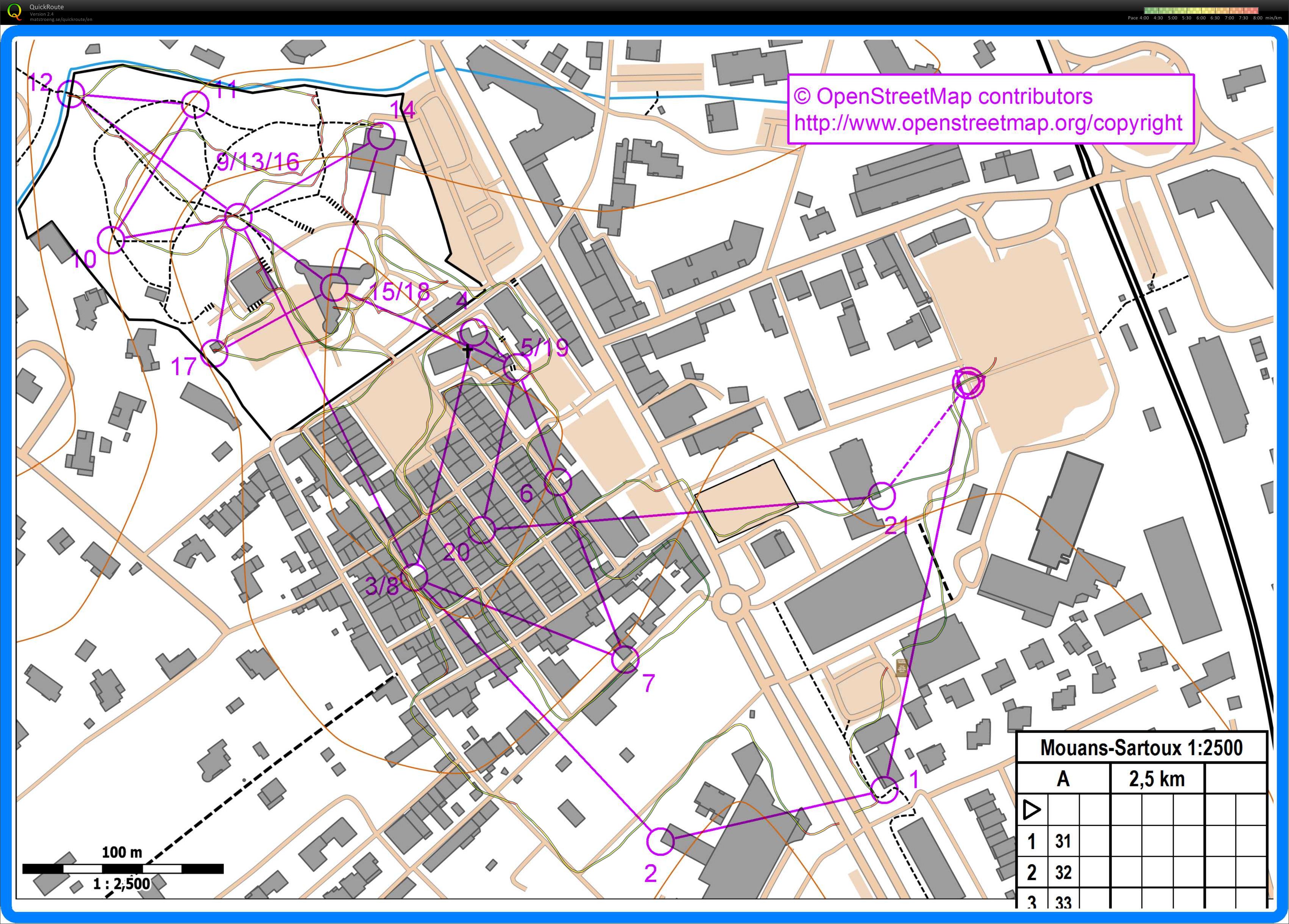 Mouans-Sartoux running (22-11-2012)