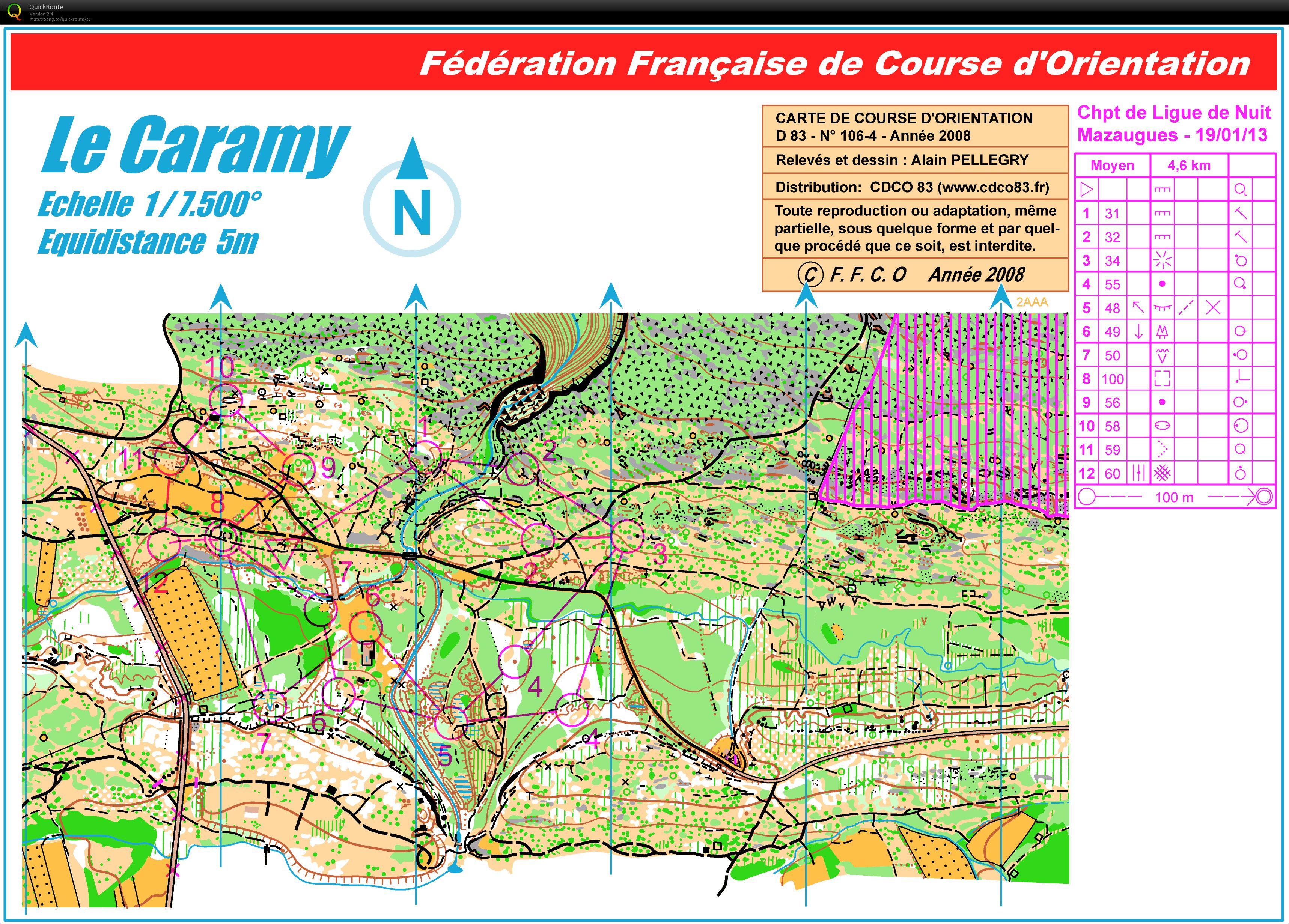 Chpt de Ligue de Nuit (19.01.2013)