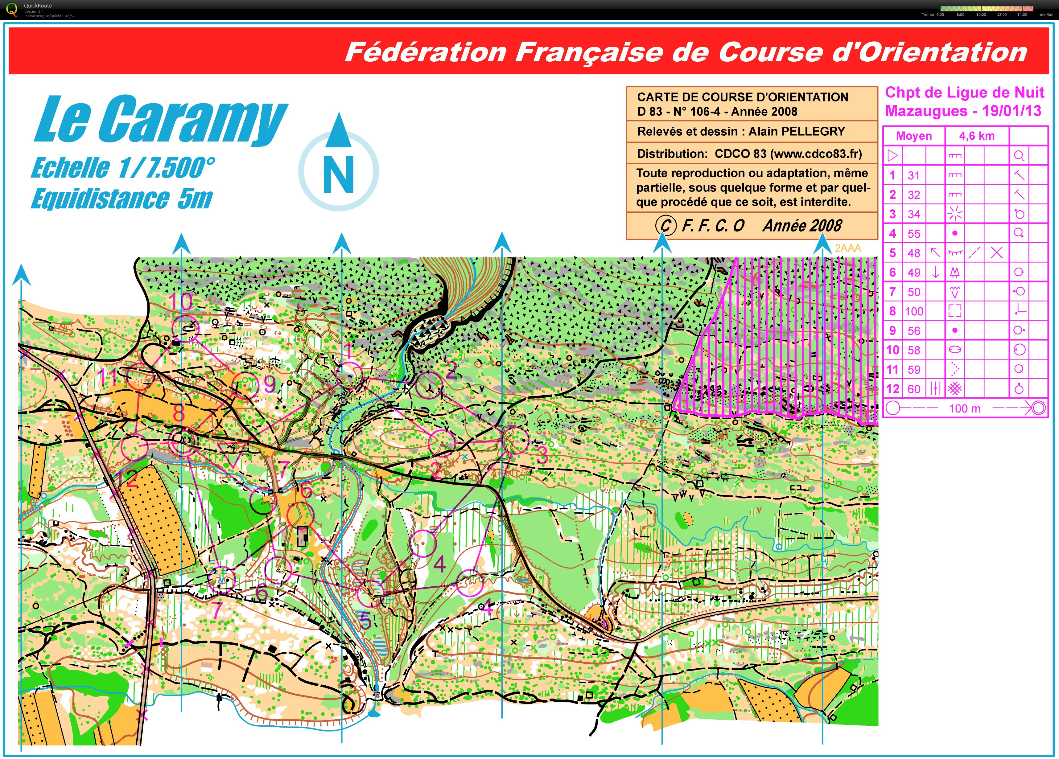 Chpt de Ligue de Nuit (19-01-2013)