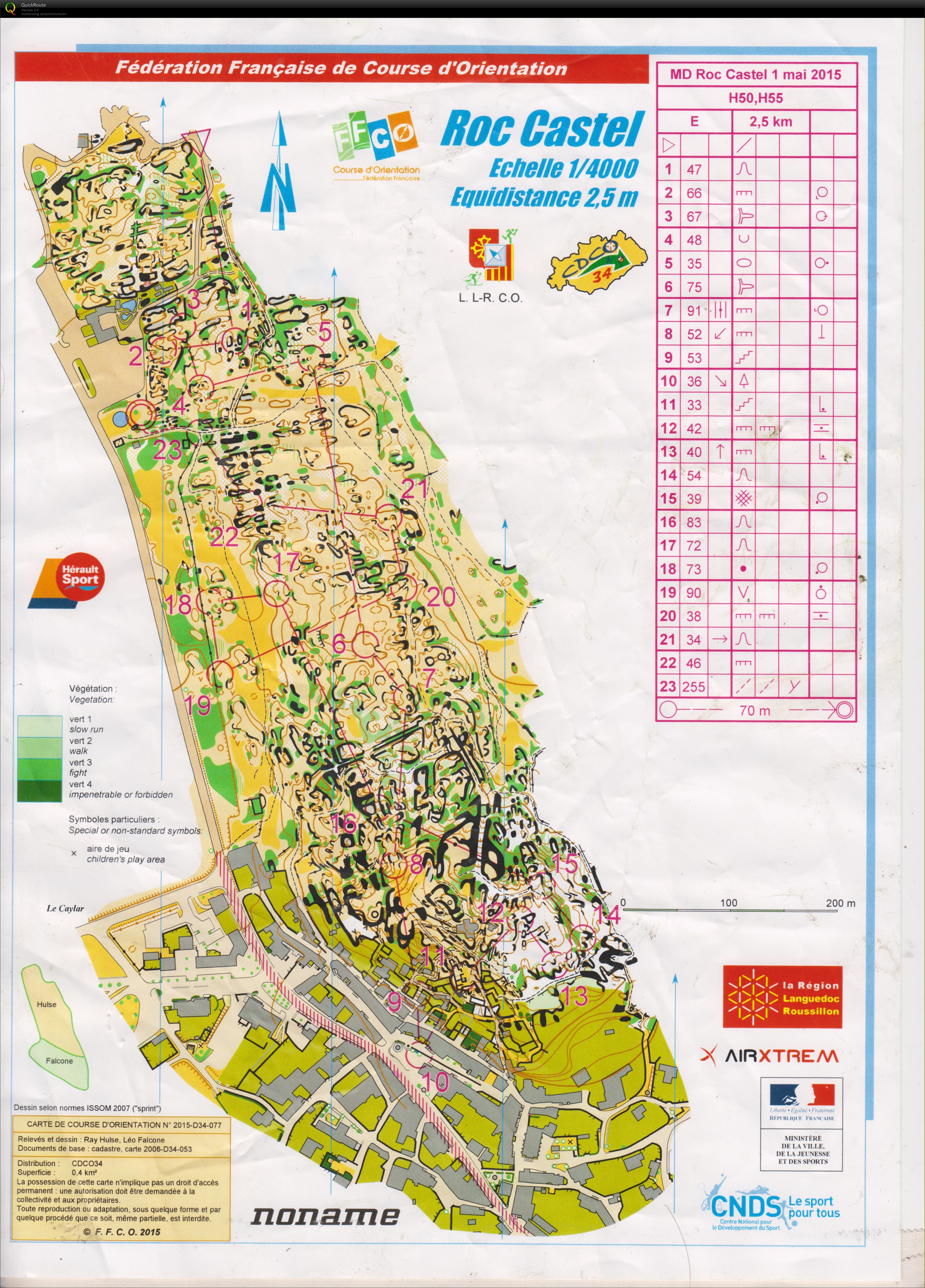 Nationale SO Larzac H50 - Day 1 - Le Caylar (01-05-2015)